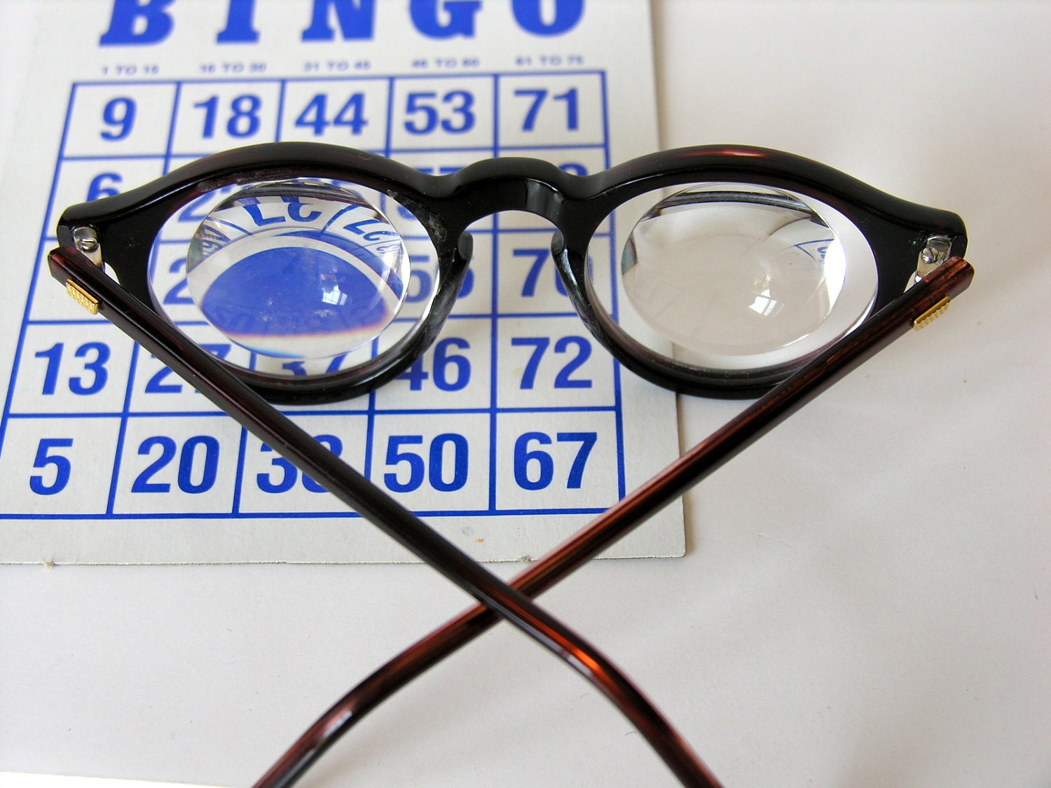 Magnifying Vintage Eyewear: Mr. Magoo Style Eye Glasses, Coil UK -   Italia