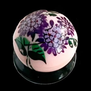 Concreta Molinard Lilas Lilac Handpainted Bakelite Perfume Vintage Art Deco Scent Vial