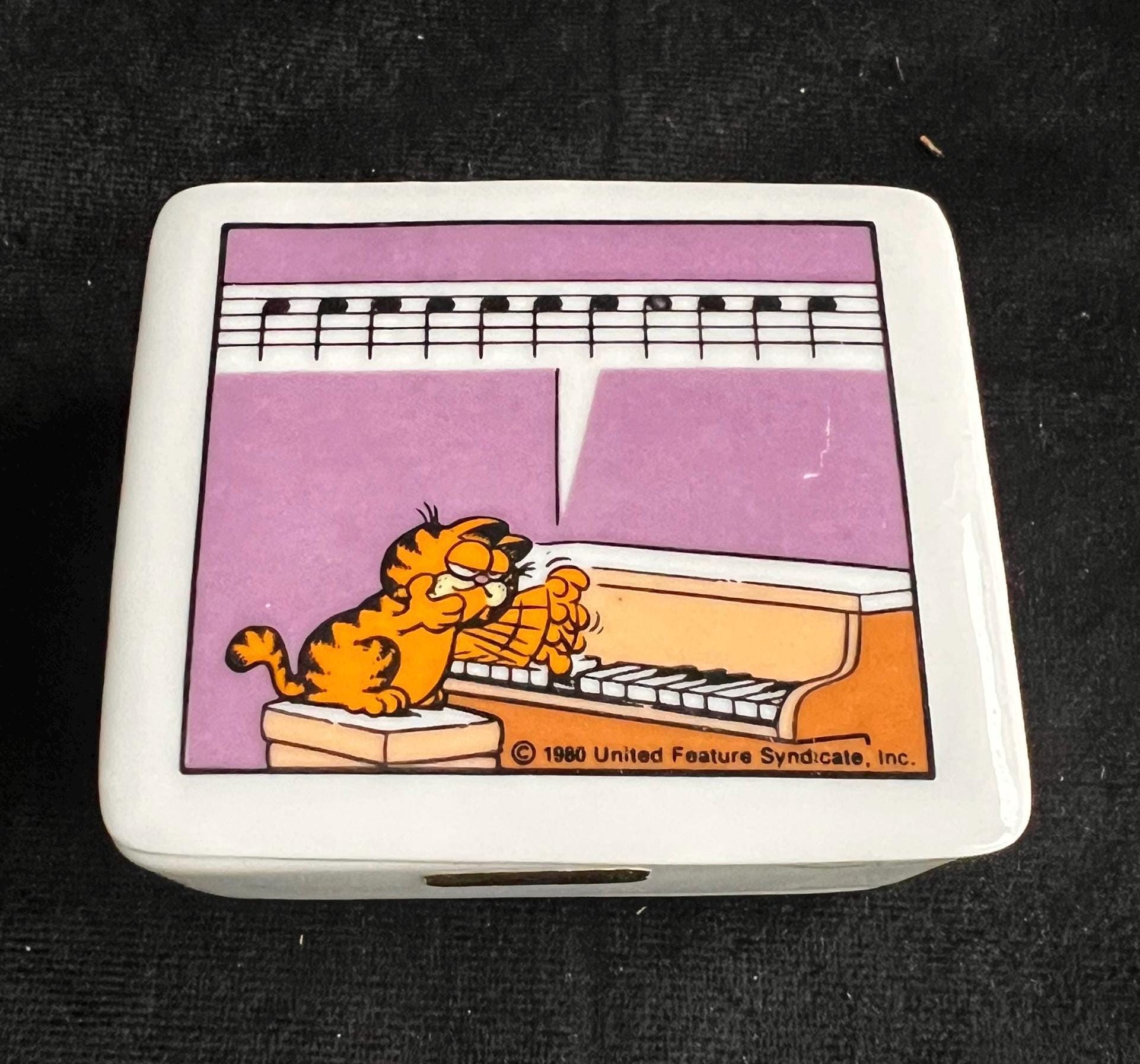 Garfield Trinket Box - Etsy