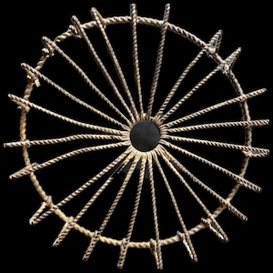 Twisted Wire Trivet Vintage Pot Rest French Country Kitchen Rustic Decor Primitive