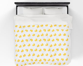 Rubber Duck Plush Blanket: Cozy Nursery Decor, Whimsical Bedding