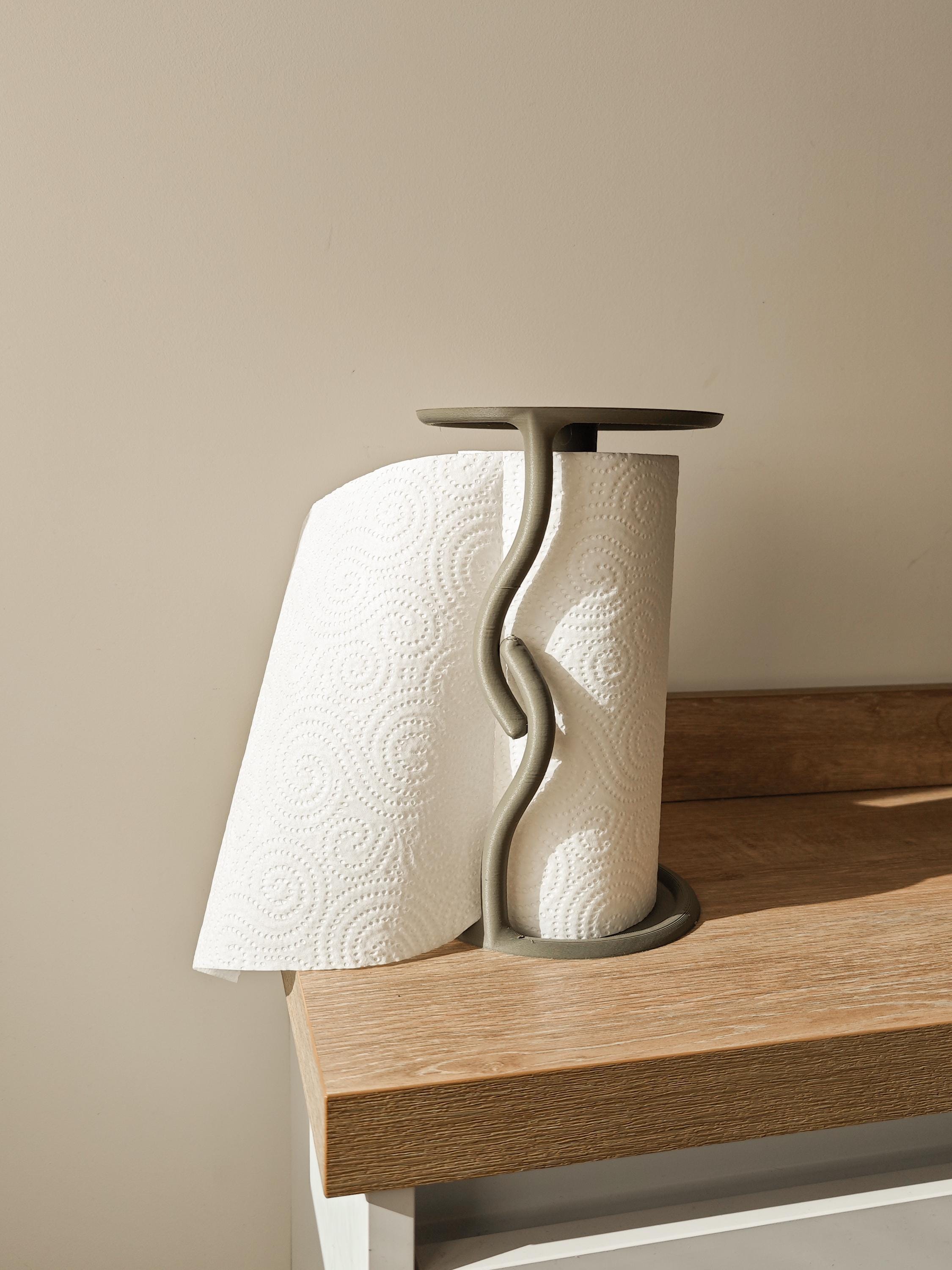 ROOT-ROLL Paper towel holder inspired by the roots
