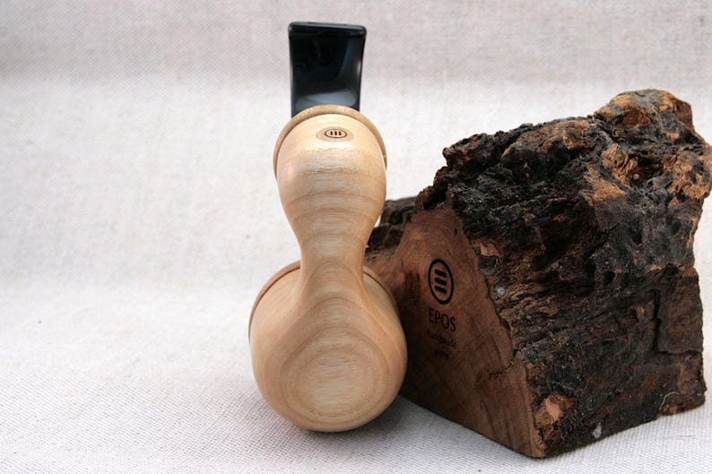 Full Bent Double Calabash Pipe - tobacco and herb accessory made by Epos