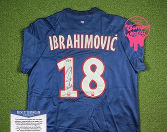 Signed Zlatan Ibrahimovic PSG 12/13 Shirt - Etsy