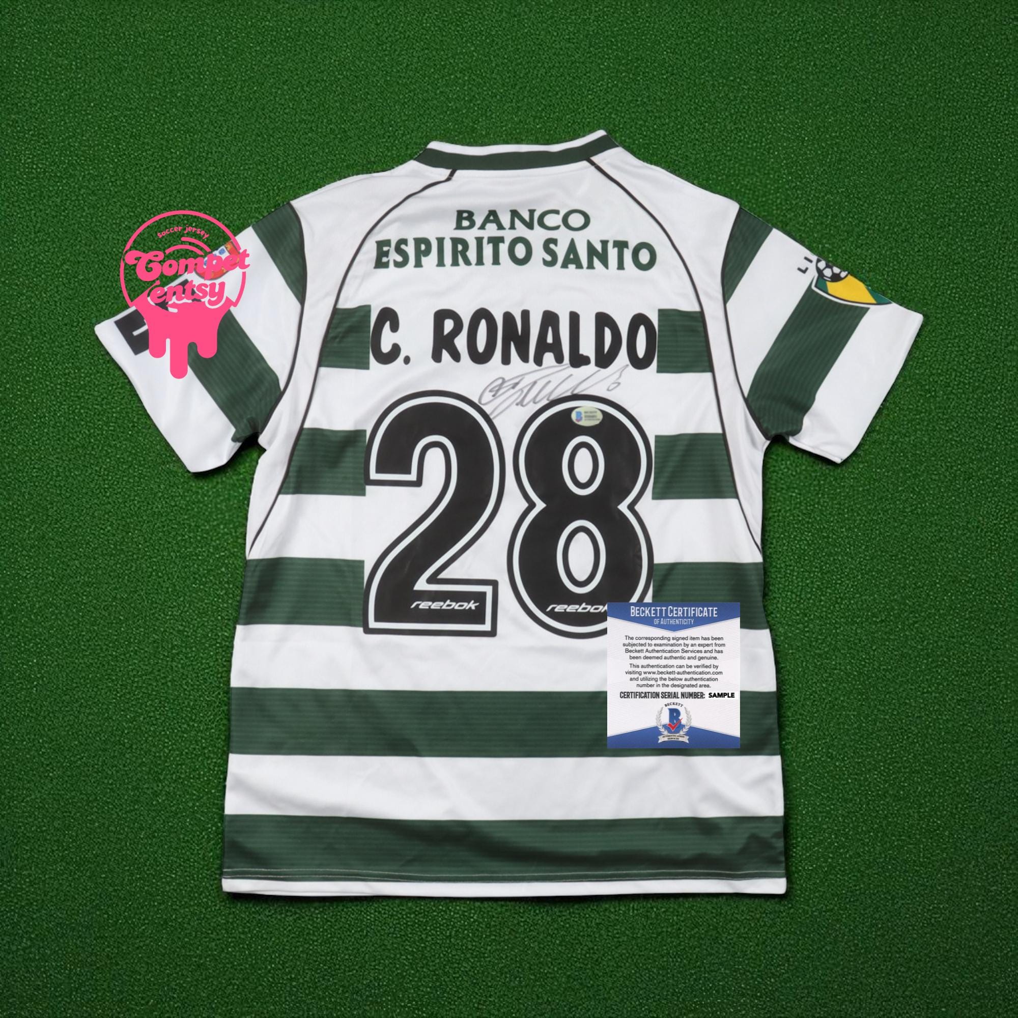 Signed C. Ronaldo #28 Jersey With Beckett COA - Etsy Israel
