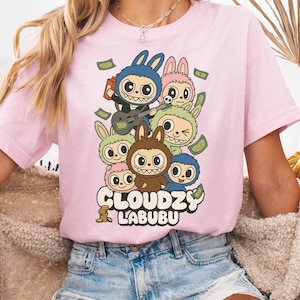 Cloudzy Labubu Clothes, Cute Labubu Outfit, Labubu The Monster Shirt, Cute Labubu Shirt, Labubu Shirt, Zimomo Tycoco Spooky Pato Shirt