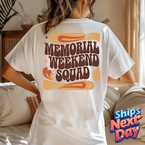 Memorial Day Shirt, Patriotic Shirt, Memorial Weekend Squad Shirt, Memorial Freedom Shirt, Political Shirt, Honor and Remember Tee