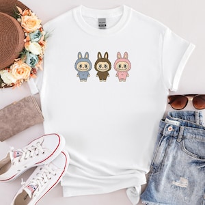 Labubu Clothes, Cute Labubu Outfit, Labubu The Monster Shirt, Cute Labubu Shirt, Popmart Labubu Shirt, Zimomo Tycoco Spooky Pato Shirt