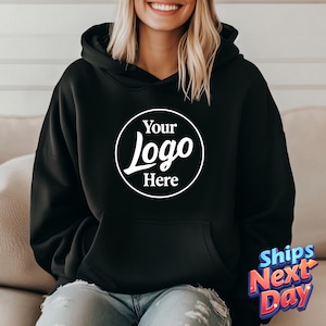 Custom Logo Hoodie, Personalized Company Logo Hoodie, Business Logo Hoodie, Custom School Logo, Team Logo Sweatshirt, Real Estates Hoodie