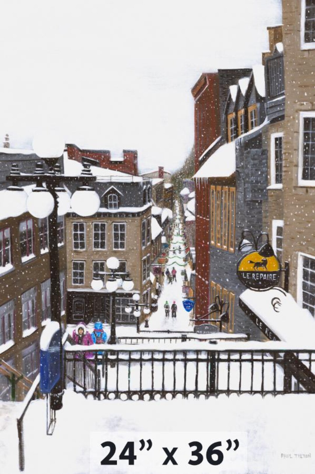 Old Quebec City During Québec Winter Carnival - Etsy