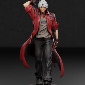 Dante - Devil May Cry -  25 cm/ figure/Statue ,Pla/Sla/3D Printed ,Painted ,action figures
