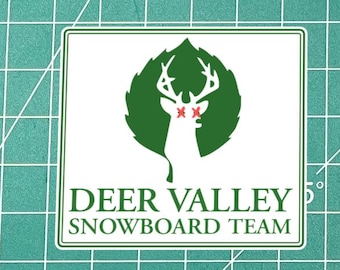 Deer Valley Snowboard Team - Vinyl Sticker