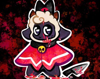 Cult of the lamb Lambert acrylic charm