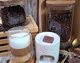 4X Mini or 2 medium ChocoCoeur scented fondant