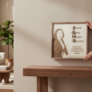 Personalised Name Plaque, Hidden in Inspirational Quotes, and words because every person has meaning