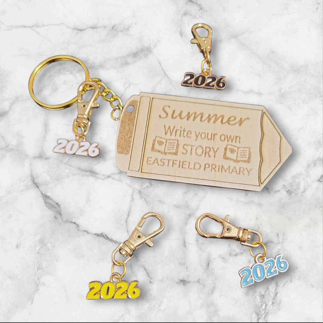 Class of 2026 Star Keyrings: Teacher, Student, Graduation, Personalized ...