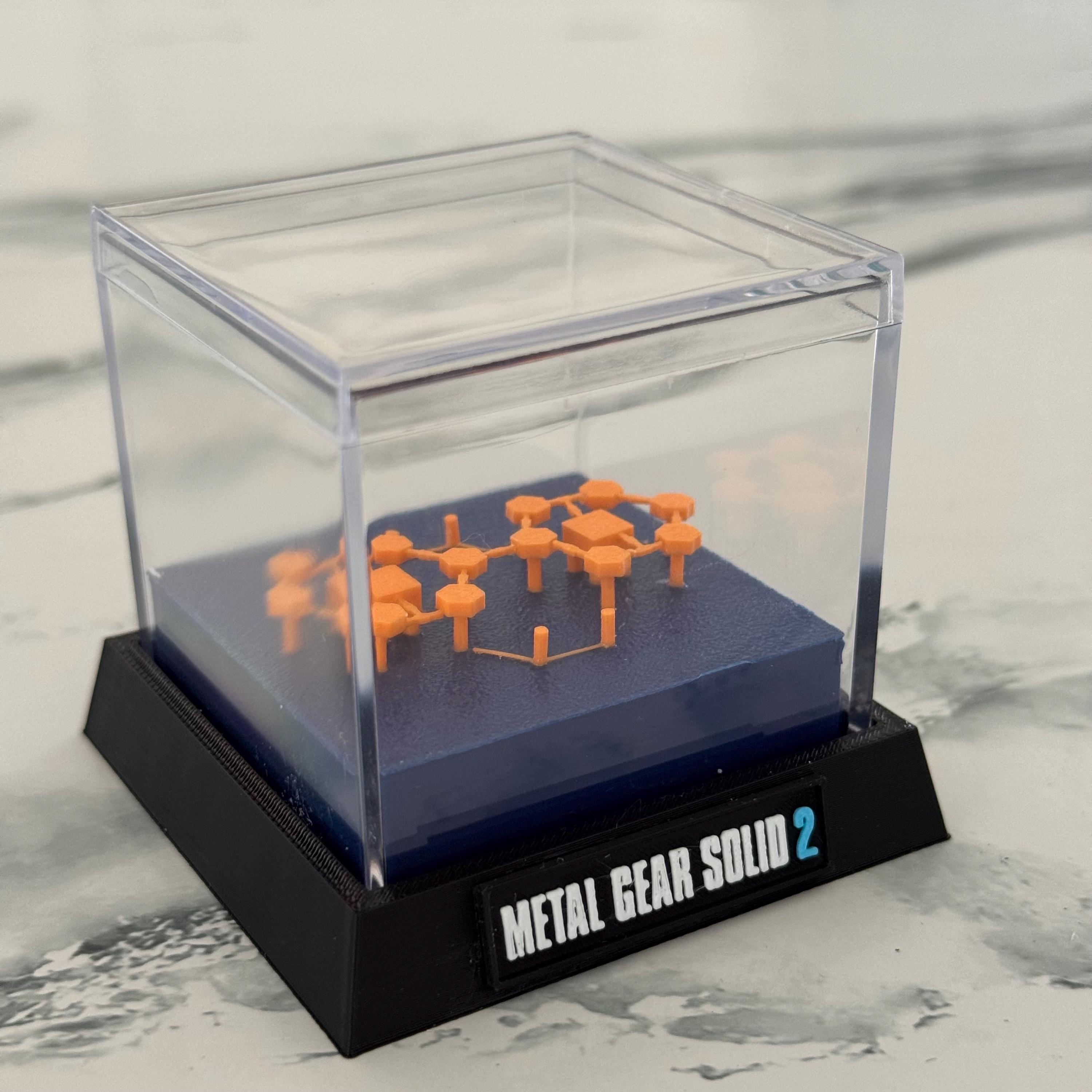 Metal Gear Solid 2 Diorama 2x2 – Big Shell -collectible | Handmade - Etsy