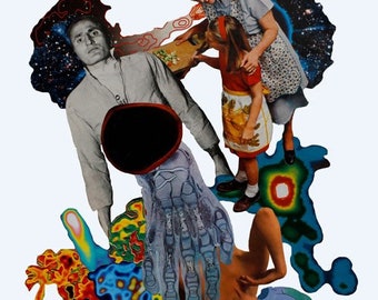 Lost in Paste: a Collage Collaboration