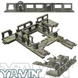 Star Wars Legion / Shatterpoint Terrain - Yavin Base