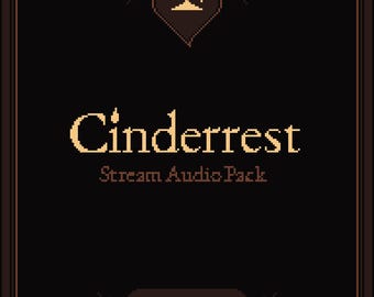 Cinderrest | Dark Fantasy Stream Audio Pack:  Alerts, Stinger, Music and Ambience for Twitch & YouTube