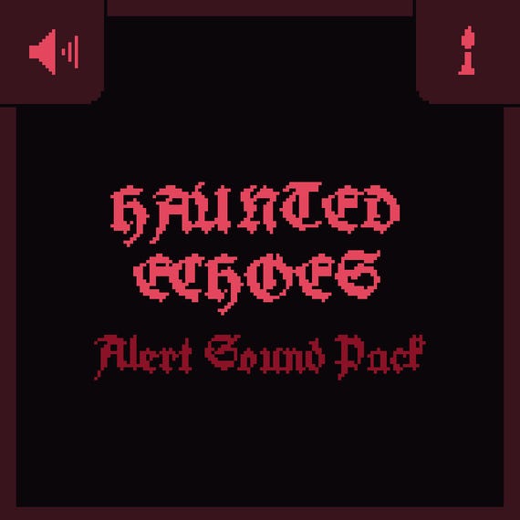 Haunted Echoes Stream Alert Sound Pack | Halloween Horror SFX