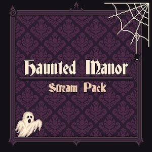 Haunted House | Modular Stream Pack - Halloween Spooktober Twitch Overlays