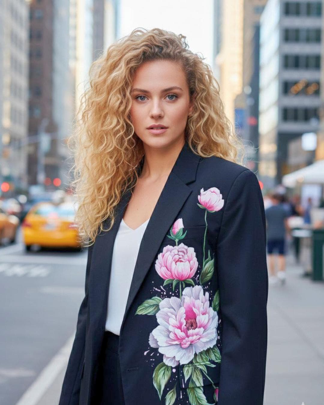 Custom Hand Painted Blazer - Etsy