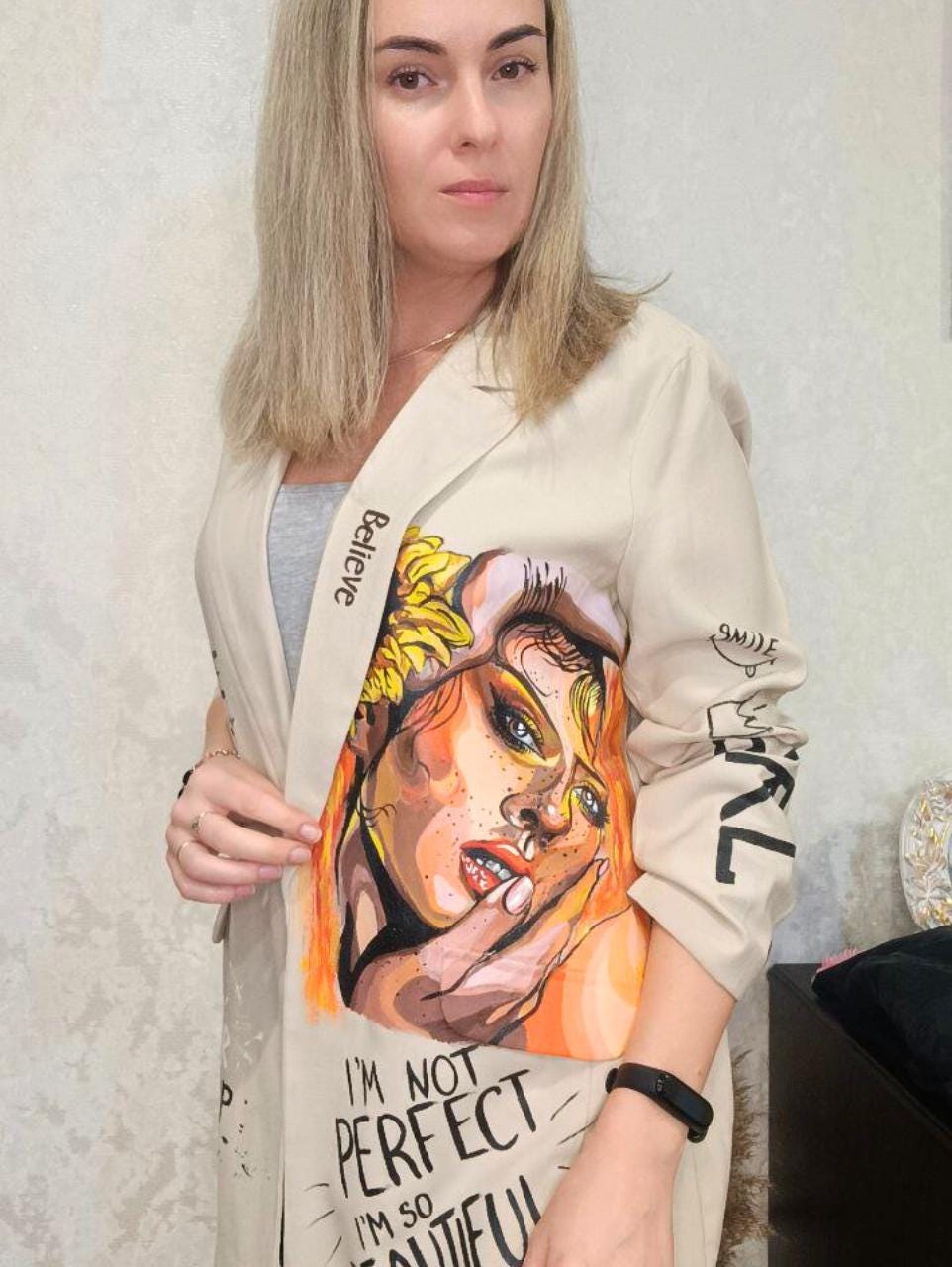 Hand Painted Blazers - Etsy