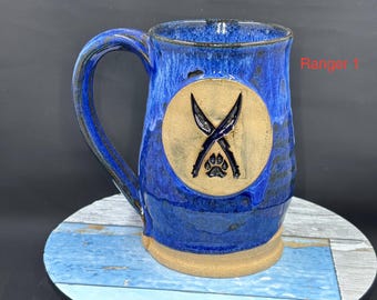 D&D inspired 5E character class mugs, handmade ceramic mug, DM, RPG, camp followers
