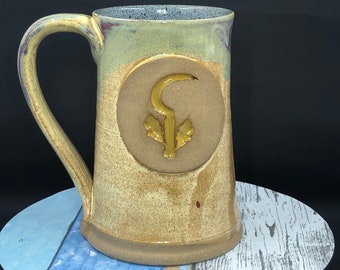 D&D character class mug, druid