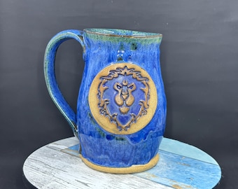World of Warcraft inspired mug, Alliance symbol, #2