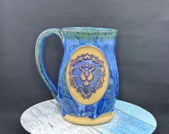 World of Warcraft inspired mug, Alliance symbol, #2