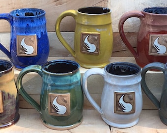 Wheel of Time inspired mugs, Aes Sedai, Ajah colors