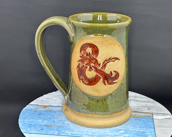 D&D inspired mug, Dungeon Master,
