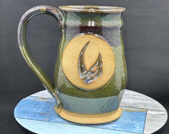 Mandalorian mug, mud horn signet, Star Wars,