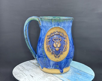 World of Warcraft inspired mug, Alliance symbol, #3