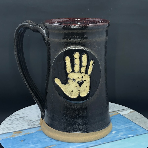 White Hand of Saruman mug, 16 ounces