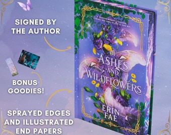 Of Ashes and Wildflowers Special Edition Hardback - Signed by the author!