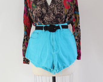 aesthetic denim shorts