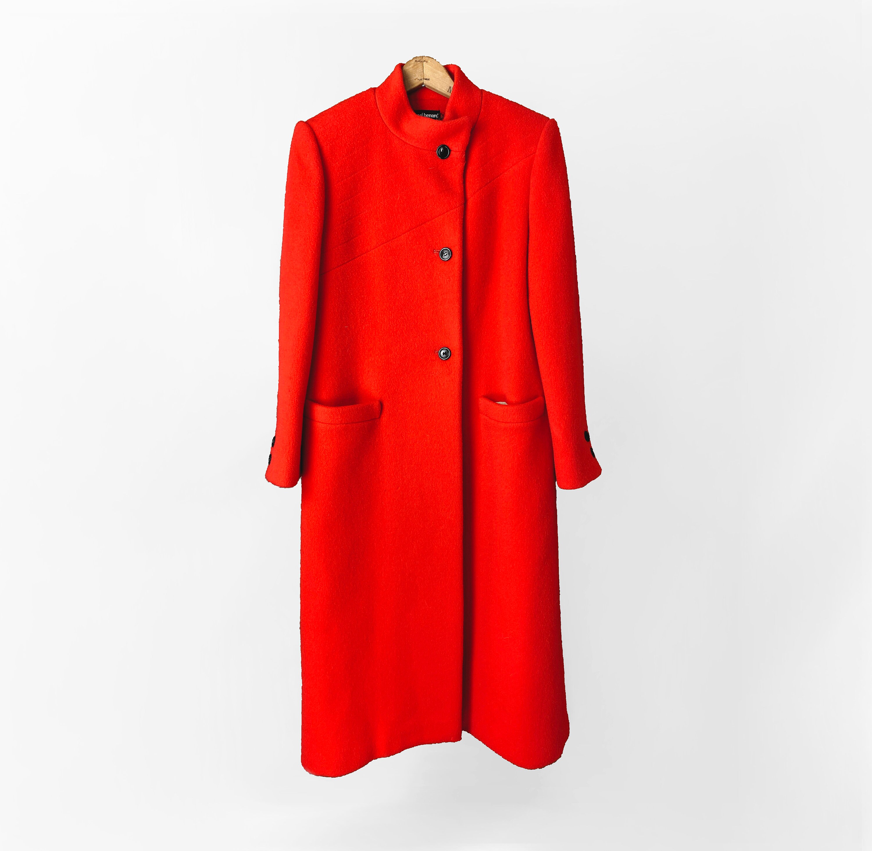 harve benard ウールロングコート 90年代 ハーブバナード Harve Benard Coat - Etsy