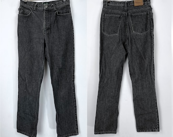 VINTAGE Early 2000s Y2K Black RL Ralph LAUREN Low Rise Waist