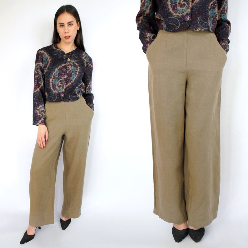 the gap linen pants