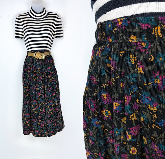 Midi linen button front skirt with pockets J084-4 Midi linen button front skirt with pockets J084-4