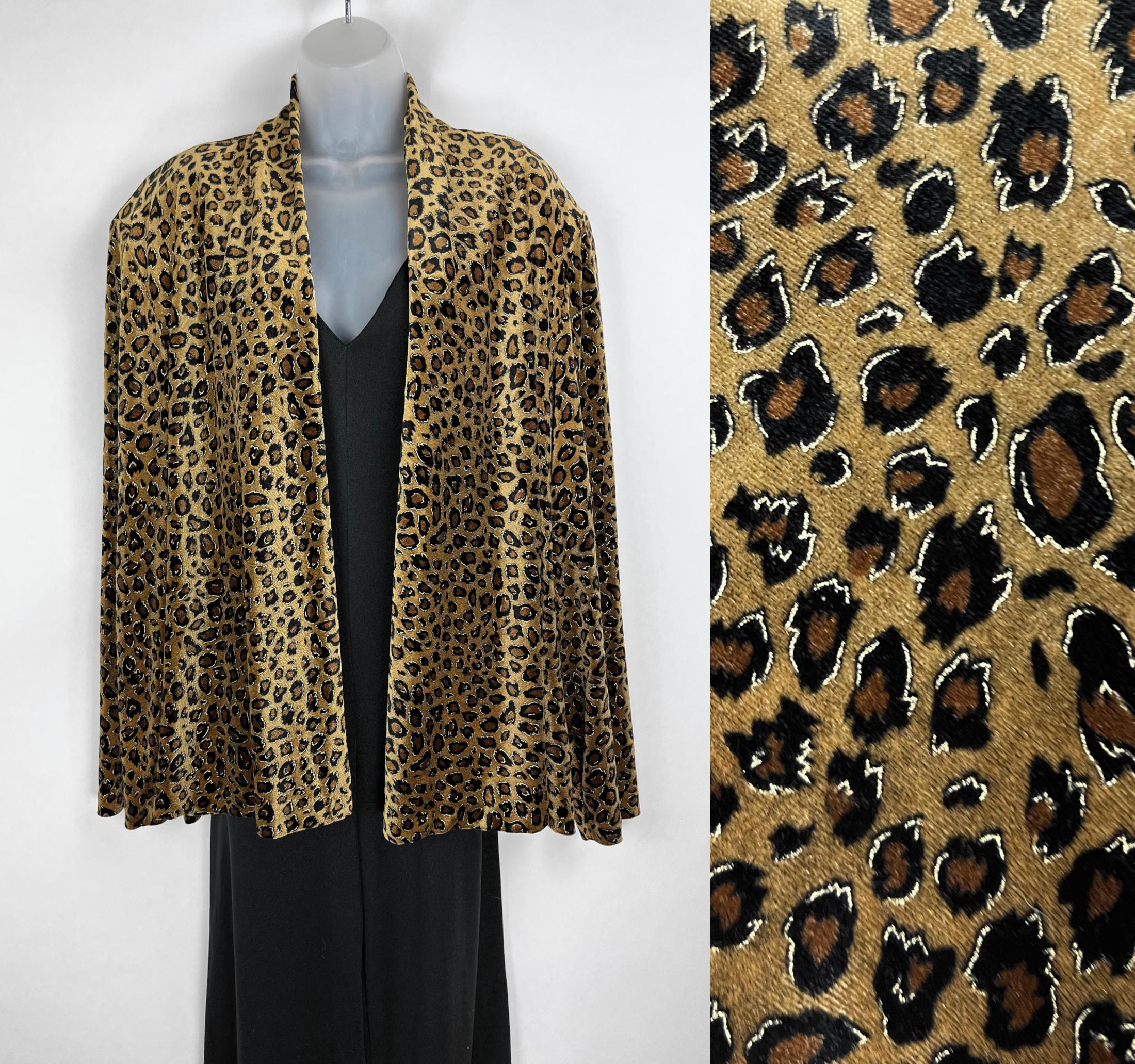 Plus size leopard blazers hot sale