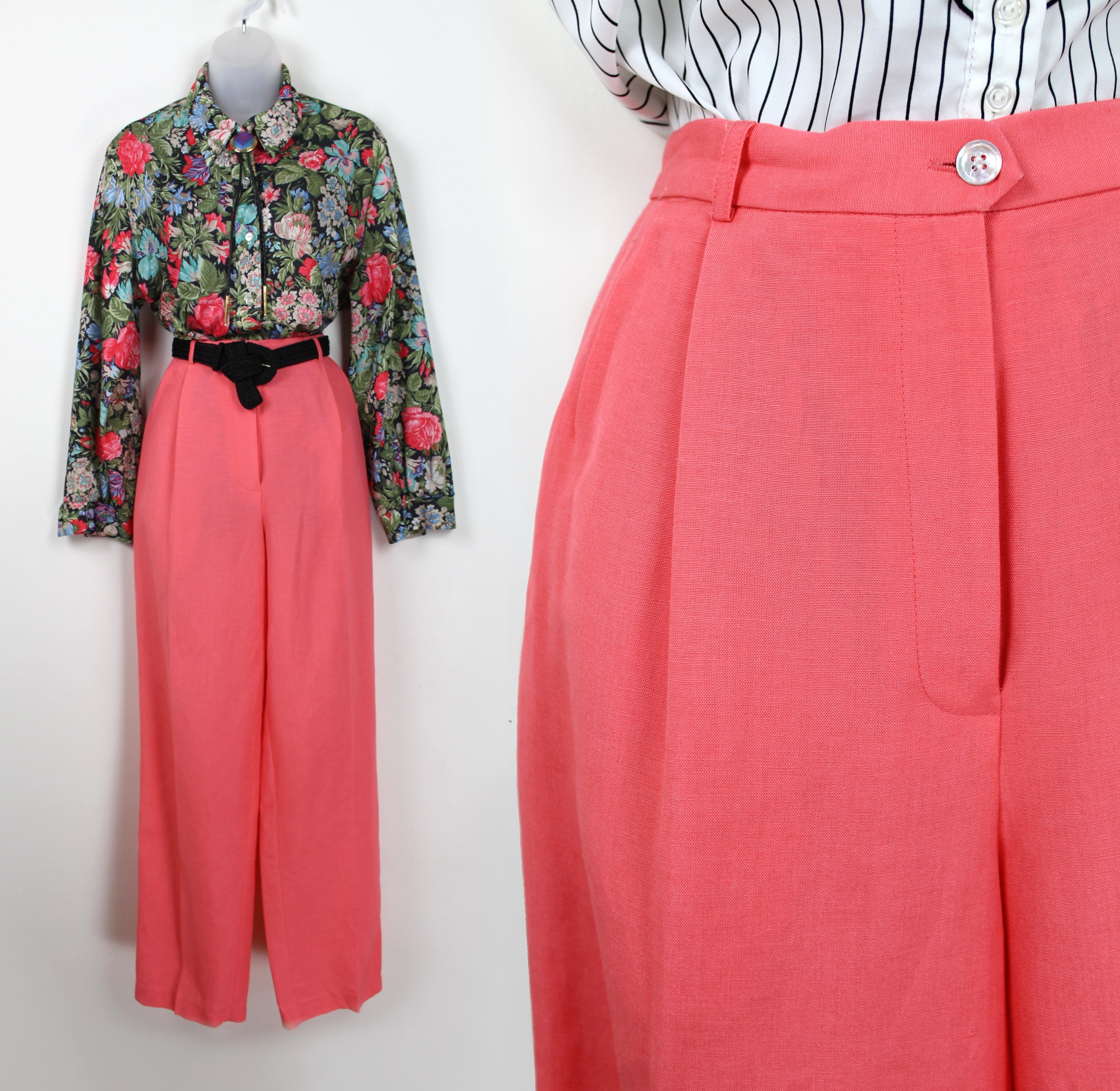 【店舗購入品】Highwaist ribbon pants Mサイズ STYLEMIXER | ビッグポケットカーゴパンツ (パンツ ) |SHEL'TTER