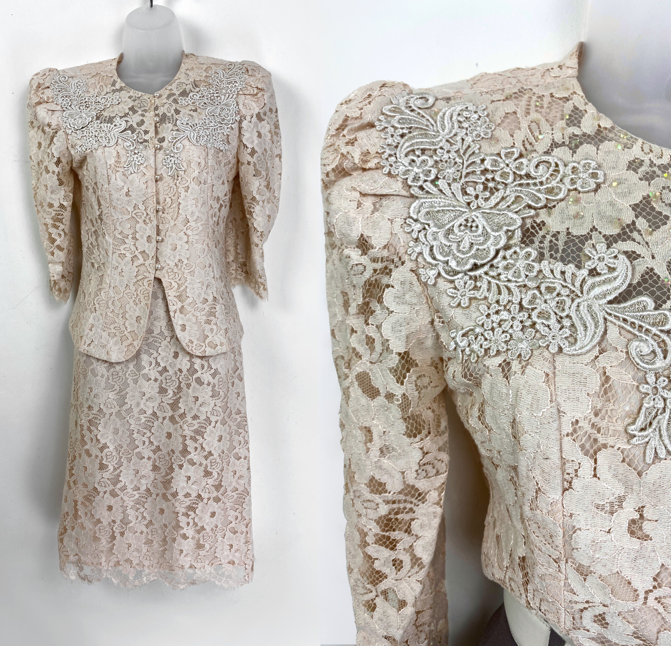 【BAU by Bride And You】lace blouse+skirt セット★ツーピース Sd011786659c4423c9c3998a185798