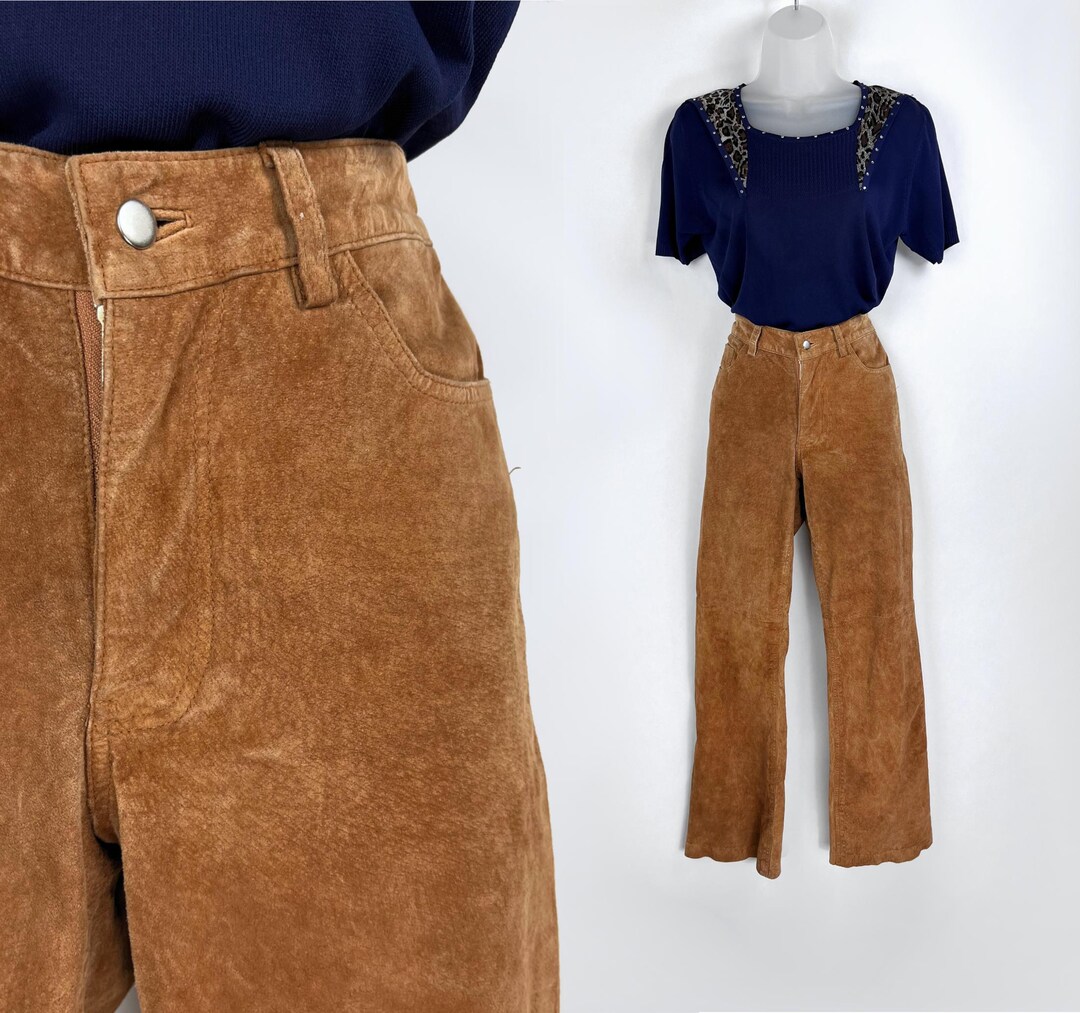 【oan】Suede String Pants Roughstock Suede Pant - The J. Peterman Company