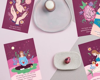 Affirmation Card Set for Pregnancy & Birth