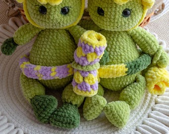 Frog crochet/PDF Crochet pattern FROG/Pattern frog/Summer frog