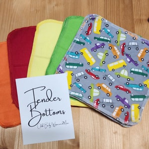 30 Ct 1 Ply Tender Bottoms Baby Wipes in 8 inch square